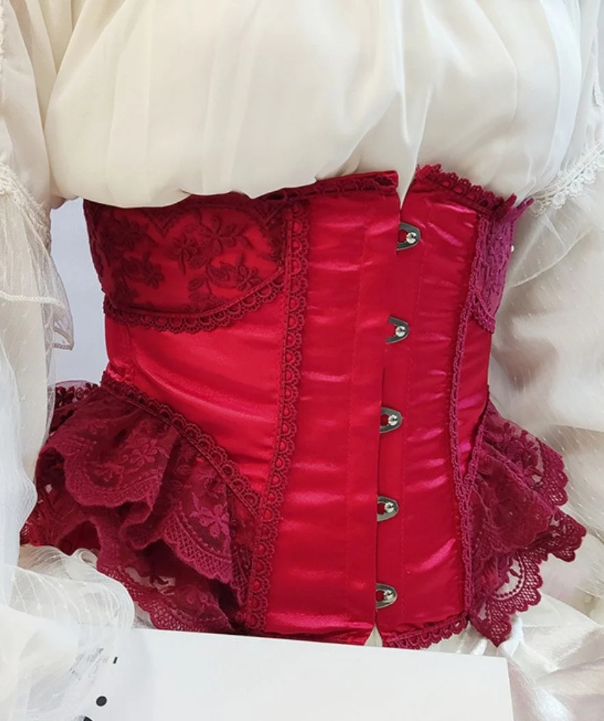 Corset rouge